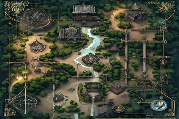 《轩辕剑3天之痕攻略》新手通关地图与法宝收集秘诀