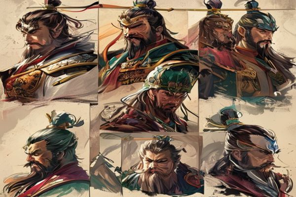 怀旧三国志12人物头像盘点，重温经典武将风采