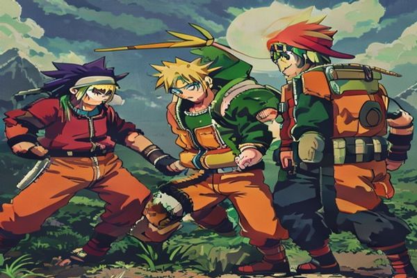 GBA时代的神作！重温火影忍者gba经典格斗与剧情体验