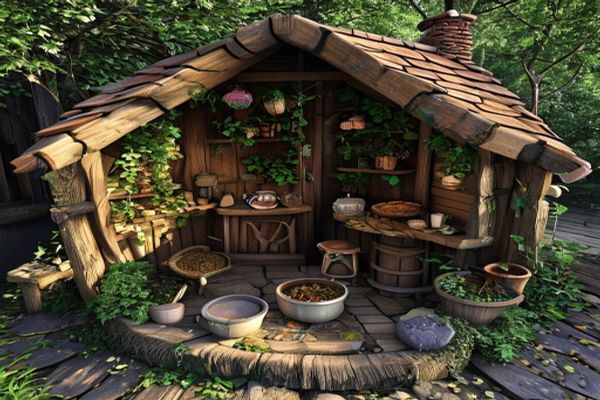 我的世界女巫小屋种子盘点，这几个开局就能白嫖炼药锅