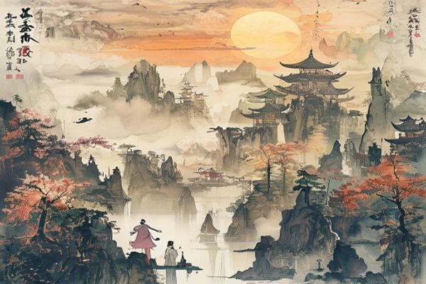 梦幻西游唯美版：水墨画卷中的仙侠世界，带你重温经典