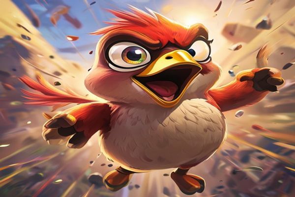 《愤怒的小鸟中文版下载手机版》经典弹射冒险，手机畅玩无压力